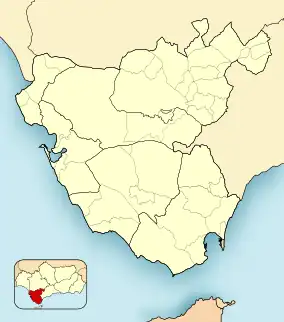 Fuerte de San Diego is located in Province of Cádiz