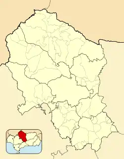 Battle of Cabra is located in Province of Córdoba (Spain)