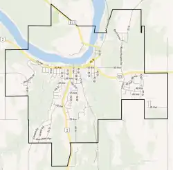 Town boundaries