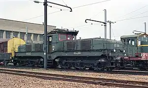 Picture of electric locomotive