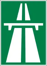 Motorway symbol