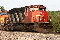 Canadian National#5321, an EMD SD40-2W