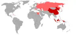 Member states and observers of CONEFO