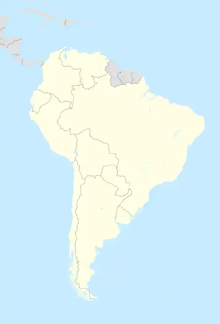 2024 Copa Sudamericana is located in South America