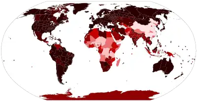 Total confirmed cases by reporting area   3,000 +  per 100,000 inhabitants   1,000–3,00 per 100,000 inhabitants   300–1,000 per 100,000 inhabitants   100–300 per 100,000 inhabitants   30–100 per 100,000 inhabitants   0–30 per 100,000 inhabitants   None or no data