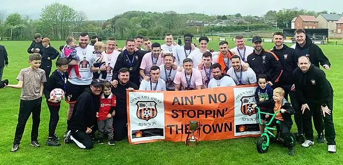 Connah's Quay Town FC - Premier Cup Winners 2022-2023