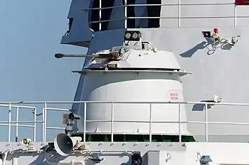 CRN-91 Naval Gun is the main armament of most Indian Coast vessels is built at OFT Trichy and OFMK Hyderabad