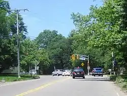 Approaching CR 547 on Herbertsville Road (CR 549) in Lower Squankum