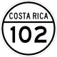 National Secondary Route 102 shield}}