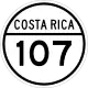 National Secondary Route 107 shield}}