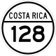 National Secondary Route 128 shield}}