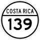 National Secondary Route 139 shield}}