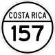 National Secondary Route 157 shield}}