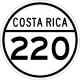 National Secondary Route 220 shield}}