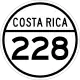 National Secondary Route 228 shield}}