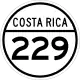 National Secondary Route 229 shield}}