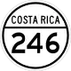 National Secondary Route 246 shield}}