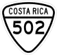 National Tertiary Route 502 shield}}