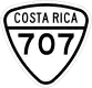 National Tertiary Route 707 shield}}