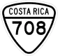 National Tertiary Route 708 shield}}