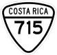 National Tertiary Route 715 shield}}