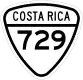 National Tertiary Route 729 shield}}