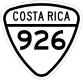 National Tertiary Route 926 shield}}