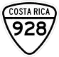 National Tertiary Route 928 shield}}