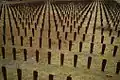 A symbolic representation of the more than 25,000 patients buried in unmarked graves throughout the hospital grounds