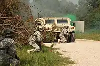 824th Quartermaster Company (Heavy Airdrop Supply) during CSTX August 2015