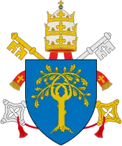 Coat of arms used by Sixtus IV (Francesco della Rovere, 1471–1484) and by his nephew Julius II (Giuliano della Rovere, 1503–1513)