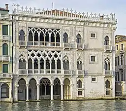 The Ca' d'Oro on the Grand Canal (1421–1444)