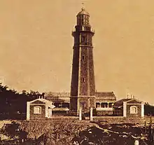 Image 1Cape Melville Lighthouse on the southern point of Balabac Island, circa 1892 (from List of islands of the Philippines)