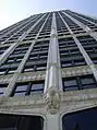 Looking up from Cadillac Square