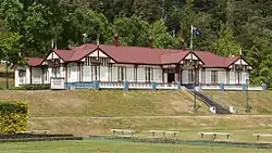 Cadman Bathhouse in Te Aroha Domain