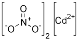 Skeletal formula of cadmium chloride