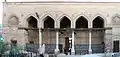 Keel arches in the façade of the al-Salih Tala'i Mosque in Cairo (1160, late Fatimid period)