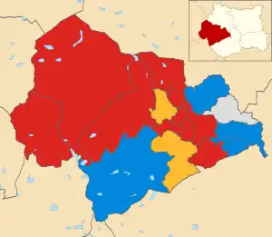 2018 results map