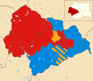 2021 results map