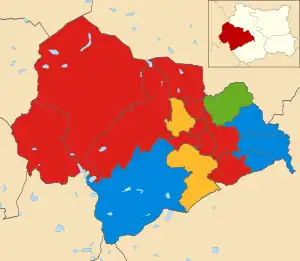 2022 results map