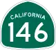 State Route 146 marker