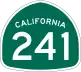 State Route 241 Toll marker