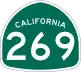 State Route 269 marker