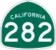 State Route 282 marker