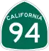 State Route 94 marker