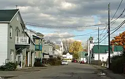 Calumet's quiet main street