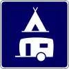 Caravan park and camping area