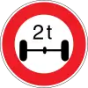 Weight limit on one axle