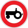 No entry for tractors