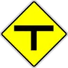 T-junction ahead